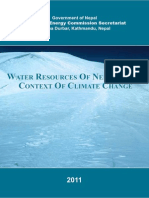 Water Recource Climate Change