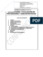 DI-PG 7.4.1 Adquisiciones y Evaluacion de Proveedores y Subcontratistas 27-01-10