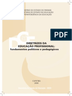 Diretriz_educacao_profissional SEED PR