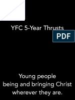 YFC 5-Year Direction Plans