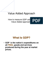 How To Measure GDP Using The Value Added Approach?