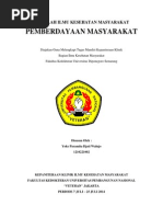 Download Makalah IKM - Pemberdayaan Masyarakat 1 by Maulana Aziz SN239810843 doc pdf