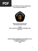 Download PERBEDAAN BENDA TETAP DAN BERGERAK DALAM HUKUM PERDATAdocx by Dian Laraswati Zuriah SN239811261 doc pdf