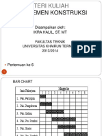 PERTEMUAN 9 - Manajemen Konstruksi