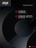 Operation Manual Cubase 7