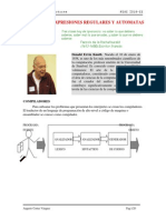 Lenguajes 2014-II Guia 2 (Expresiones Regulares y Automatas )