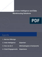 Business Intelligence and Data Warehousing Solutions