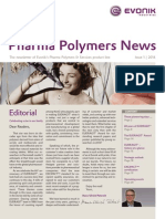 Evonik Pharma Polymers News 1 2014