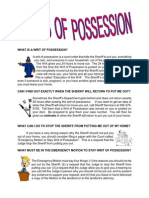 Writs of Possession