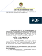 Defensoria Pública do Pará propõe ação civil pública contra hospital por morte de paciente