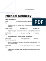 Michael Resume