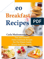 Paleo Breakfast Recipes - Fast and Fantastic Paleo Cookbook Recipes For The Whole