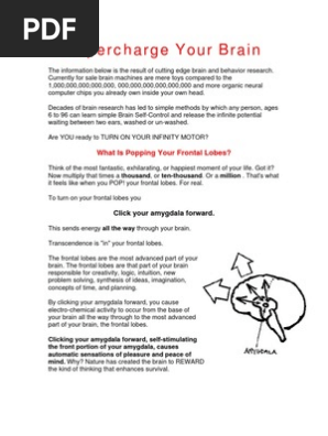 Supercharge Your Brain What Is Popping Your Frontal Lobes - 