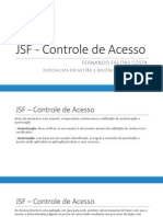 JSF Controle de Acesso
