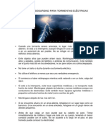 Lightning Safety Tips Spanish