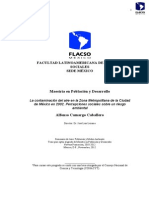 Contaminación Atmosférica Mexico