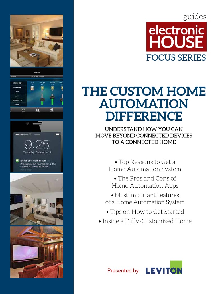 Benefits of Custom Home Automation | PDF | Automation | Home Automation