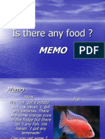 Is There Any Food ?