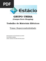 Trabalho de Materiais Elétricos AV1