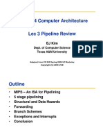 CPSC 614 Computer Architecture: EJ Kim
