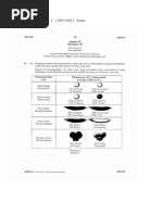 Biology Paper 2 & 3 (SPM 2009)