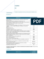 Limites de Metales Pesados en Alimentos