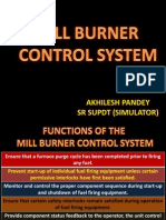 Mill Burner Control
