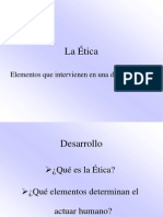 Lectura 2. Clase ,La Ética