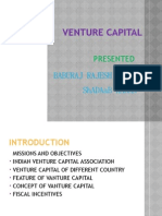 Venture Capital: Presented BY
