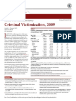 Bulletin: Criminal Victimization, 2009