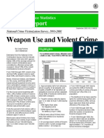 Special Report: Weapon Use and Violent Crime