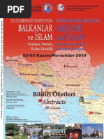 Balkanlar Ve Islam Kongresi 2010