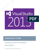 Visual Studio 2013 WIndows Form