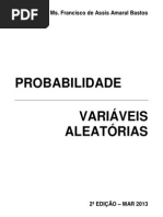 Apostila de Probabilidade e Variáveis Aleatórias