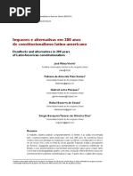 Vieira, José Ribas. Impasses e Alternativas Em 200 Anos de Constitucionalismo Latino-Americano