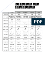 14-15 Schedule