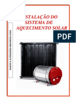 Instalação de sistema de aquecimento solar: guia passo a passo