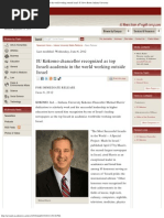 Download Michael Harris IU Kokomo Chancellor Recognized Top Israeli Academic Maariv IU News Room    by Michael Harris IU Kokomo SN239865780 doc pdf