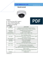 IP Camera TTB IPC34310P Specification-Ttb Vision Co.