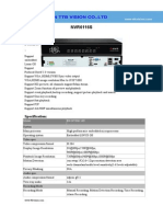 NVR6116S Specification-ttb Vision Co.,Ltd-www.ttbvision.com