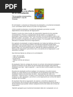 Las Técnicas de Negociación y Su Efecto en La Contratación