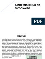 Logistica Internacional Na Mcdonalds