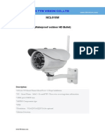 Wireless Ip Camera NCL615W Specification-ttb Vision Co.,Ltd-www.ttbvision.com