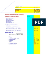 Storage Tank - Normal Venting Capacity Calculations