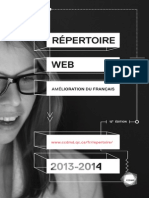 SUPER Repertoire Web Amelioration Francais 2013