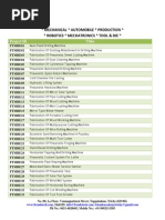 Download Mechanical Based Project Titles by FrendsTechn SN239885181 doc pdf