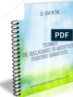 Curs Online Relaxare Si Meditatie Pentru Sanatate 