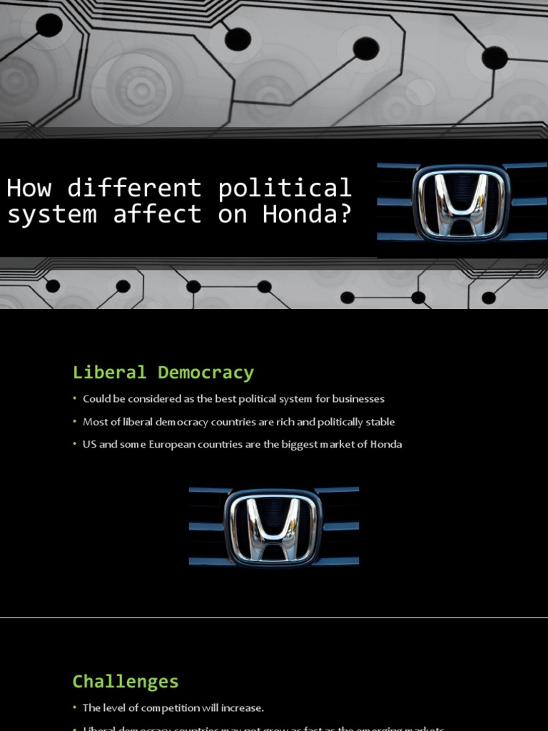 How Different Political System Affect On Honda | PDF | Finance & Money ...