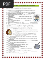 Conditional Sentences Mixed