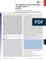 Assessment and risk analysis of casing and cement impairment in oil and gas wells in Pennsylvania